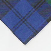 Baird Scottish Clan Tartan Kariertes Muster Fleecedecke (Ecke)