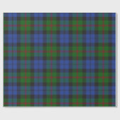 Baird Scottish Clan Tartan Kariertes Muster Geschenkpapier (Flach)