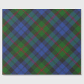 Baird Scottish Clan Tartan Kariertes Muster Geschenkpapier (Flach)