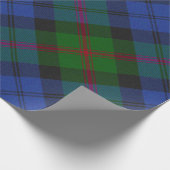 Baird Scottish Clan Tartan Kariertes Muster Geschenkpapier (Ecke)