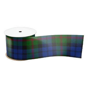 Baird Scottish Clan Tartan Kariertes Muster Satinband