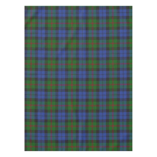 Baird Scottish Clan Tartan Kariertes Muster Tischdecke (Vorderseite)