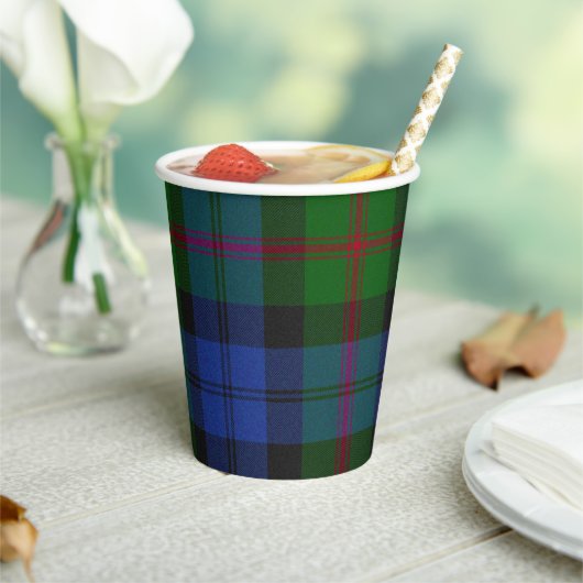 Baird Scottish Clan Tartan Paper Cups Pappbecher (In Situ)