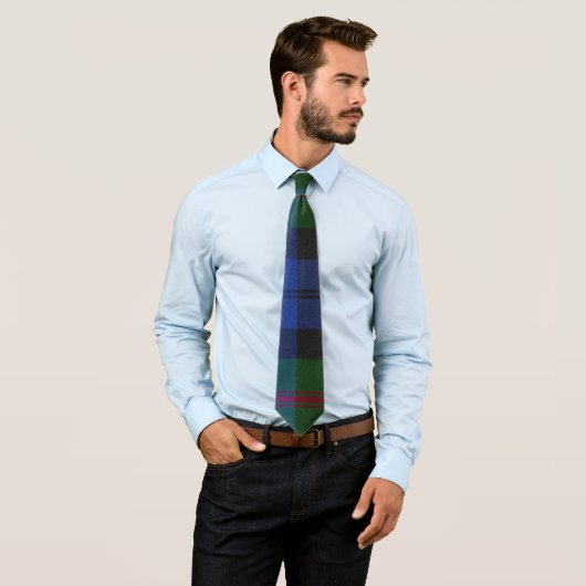 Baird Scottish Clan Tartan Pläd Pattern Krawatte (Beispiel)