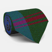 Baird Scottish Clan Tartan Pläd Pattern Krawatte (Gerollt)