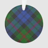 Baird Scottish Clan Tartan Pläd Pattern Ornament (Vorderseite)