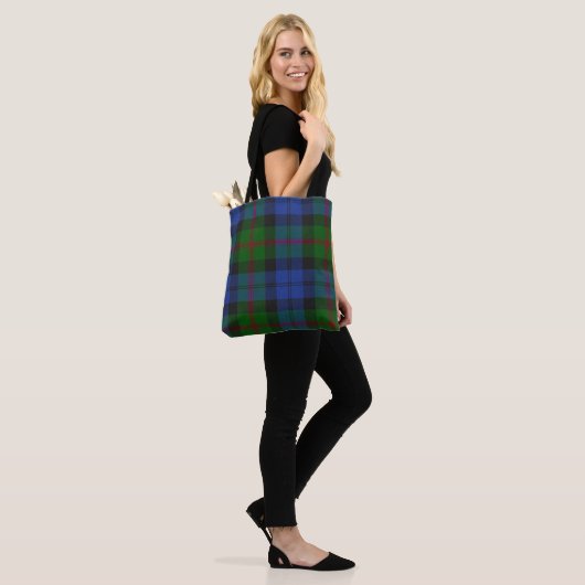 Baird Scottish Clan Tartan Pläd Pattern Tasche (Am Model)