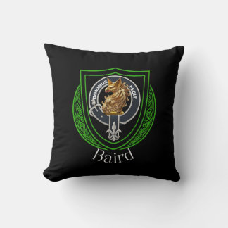 Baird Scottish Clan Wappen Kissen