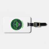 Baird Scottish Tartan Celtic Thistle Gepäckanhänger (Vorderseite horizontal)