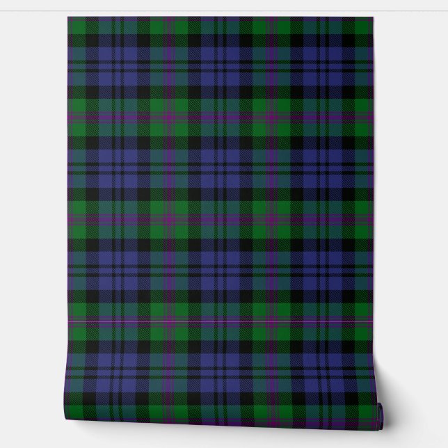 Baird Tartan Kariert Scottish Clan Tapete (Abrollen)