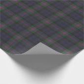 Baird Weathered Original Scottish Tartan Geschenkpapier (Ecke)
