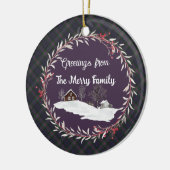 Baird Weathered Original Scottish Tartan Keramik Ornament (Links)