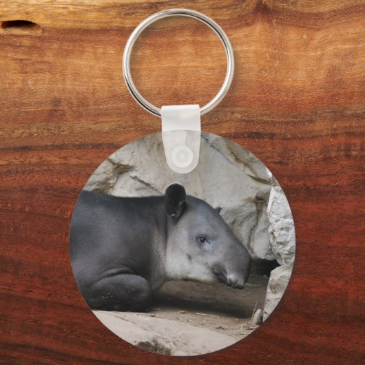 Baird's Tapir Schlüsselanhänger (Vorderseite)