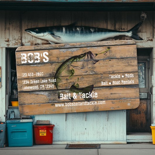 Bait and Tackle Shop Visitenkarte