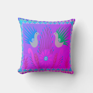 Baja Birds Throw Kissen