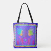 Baja Birds Tote Bag Tasche (Rückseite)