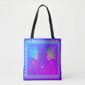 Baja Birds Tote Bag Tasche (Vorderseite)