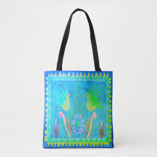 Baja Birds Vintag Tote Bag Tasche