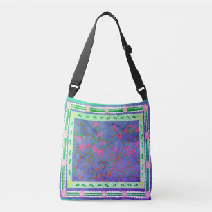 Baja Bougainvillea Vintage Crossbody Bag Tragetaschen Mit Langen Trägern