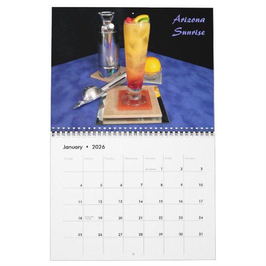 Baja Bound - Tequila Drinks Kalender (Jan 2026)