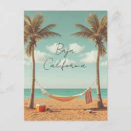 Baja California Beach Travel Postkarte