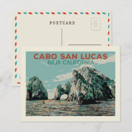 Baja California Cabo San Lucas, Mexiko Postcard Postkarte