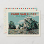 Baja California Cabo San Lucas, Mexiko Postcard Postkarte (Vorne/Hinten)