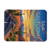 Baja California Mexico Travel Magnet (Horizontal)