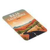 Baja California Mexico Travel Magnet (Rechte Seite)