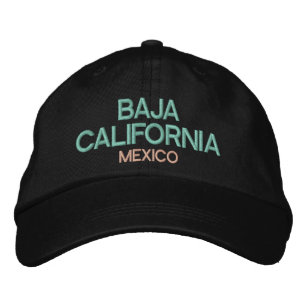 Baja California Mexiko bestickter Hut