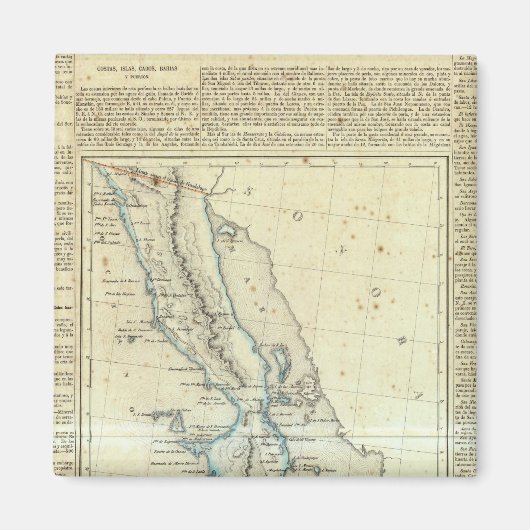 Baja California, Mexiko Magnet (Vorne)