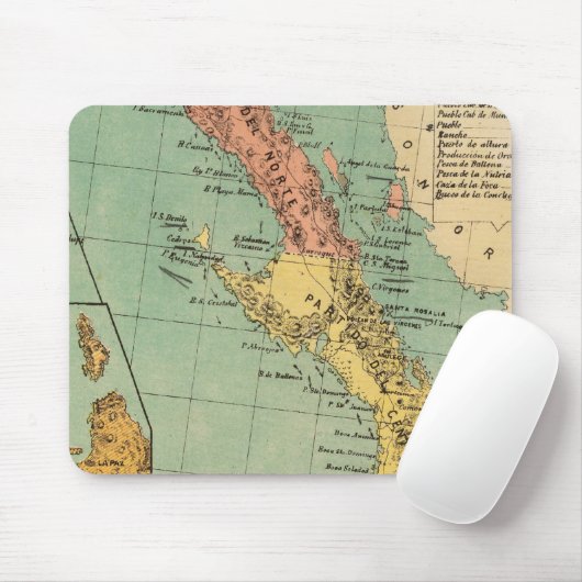 Baja California, Mexiko Mousepad (Mit Mouse)