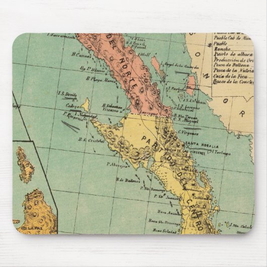 Baja California, Mexiko Mousepad (Vorne)