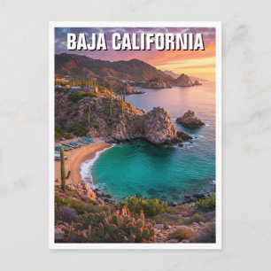 Baja California Mexiko Reise Postkarte