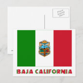 Baja California Postkarte (Vorne/Hinten)