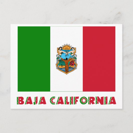 Baja California Postkarte (Vorderseite)