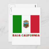 Baja California Postkarte (Vorne/Hinten)