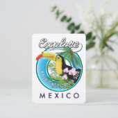 Baja California Sur Mexico Retro-Logo (Stehend Vorderseite)