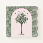 Baja California Sur | Palm Tree Travel Journal Notizblock (Rückseite)