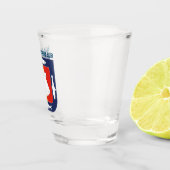 Baja California Sur Wappen Schnapsglas (Rechts)
