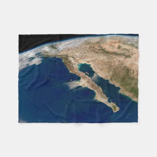 Baja California und die Pazifikküste von Mexiko. Fleecedecke (Vorderseite (Horizontal))