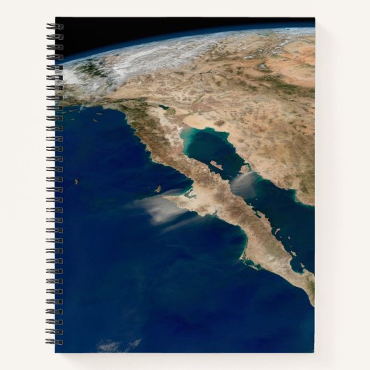 Baja California und die Pazifikküste von Mexiko. Notizblock (Vorderseite)