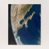 Baja California und die Pazifikküste von Mexiko. Puzzle (Vertikal)