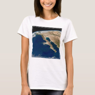 Baja California und die Pazifikküste von Mexiko. T-Shirt