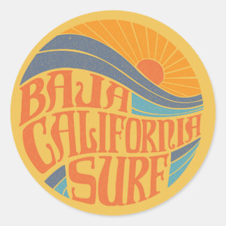 Baja- Californiabrandungs-Vintager Aufkleber