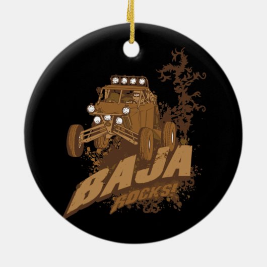 Baja Felsen! Keramikornament (Hinten)