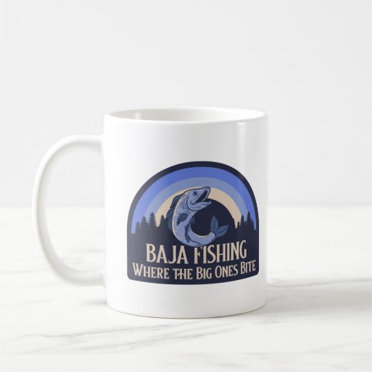 Baja Fischerei Kaffeetasse (Links)