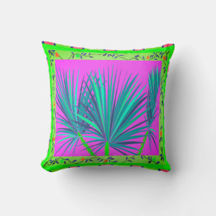 Baja Palms Throw Kissen