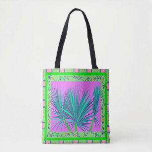 Baja Palms Tote Bag Tasche