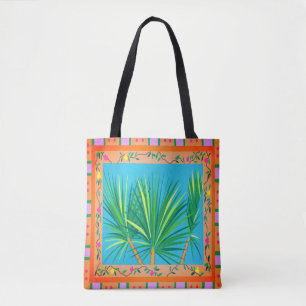 Baja Palms Tote Bag Tasche
